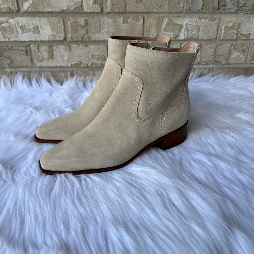 Cole Haan Cream Ankle Booties - Picture 5 of 13